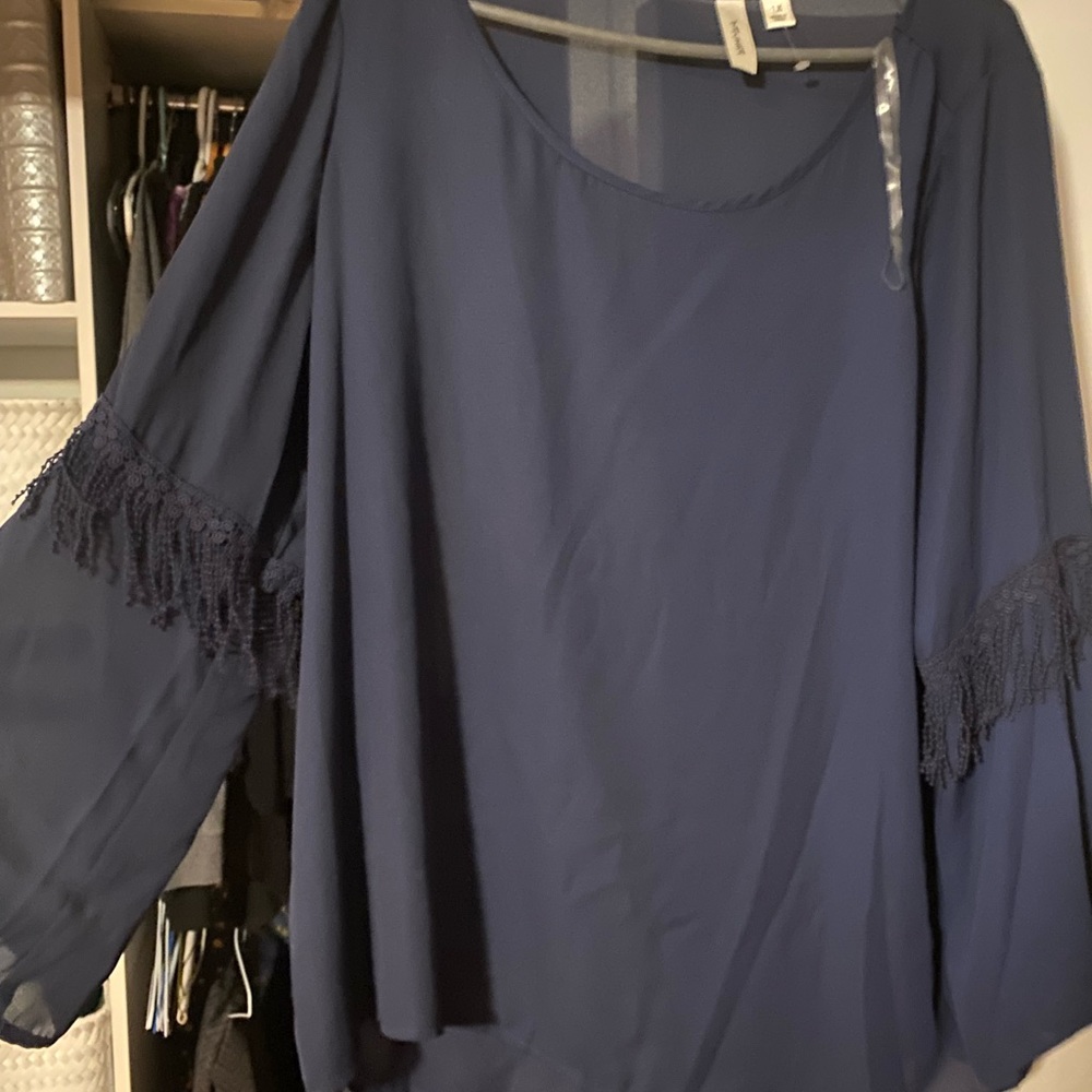 Sheer blouse